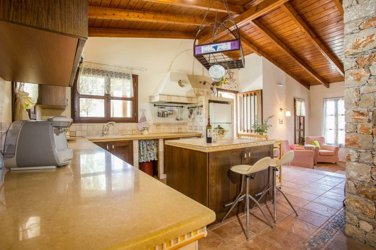 Sunny Countryside Villa - With Private Pool Faliraki Luaran gambar